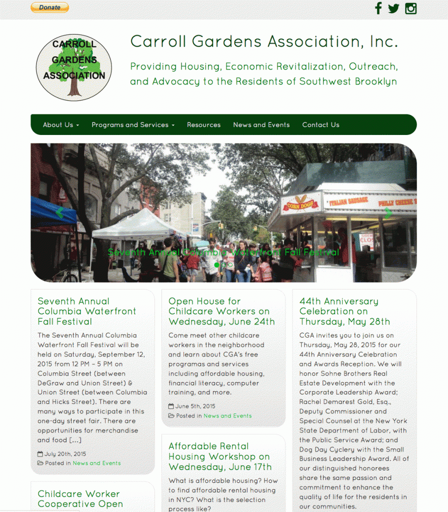 Carroll Gardens Association